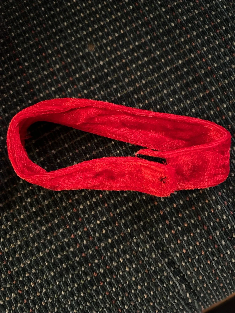 Kids Red Devil Horns Headband and neck band Costume Set
